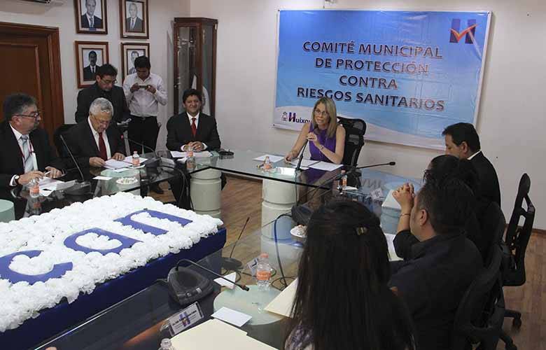 Se instala comité de protección contra riesgos sanitarios en Huixquilucan