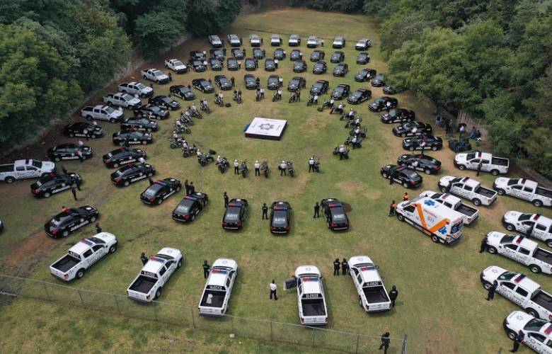 Renueva Huixquilucan parque vehicular para la seguridad