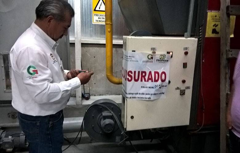 Suman 76 empresas clausuradas en EDOMEX por violar normatividad ambiental