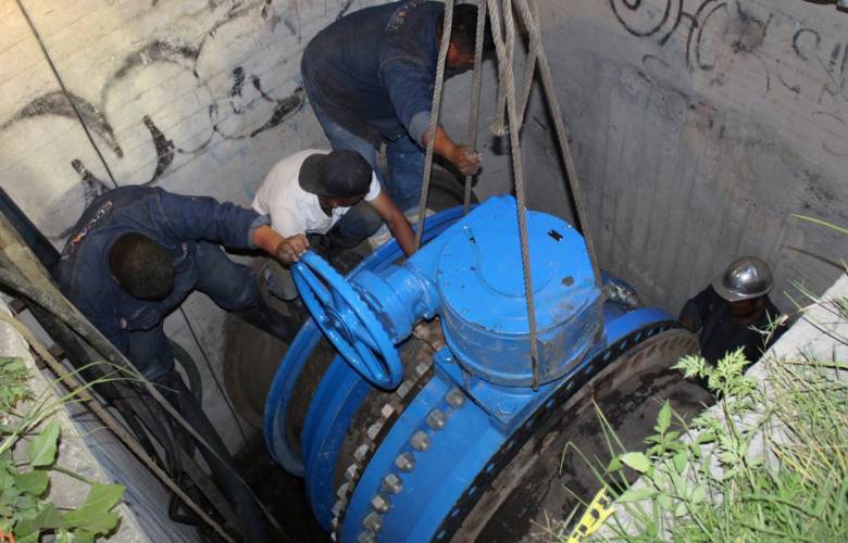 Concluyen trabajos de la red de agua potable en Ecatepec