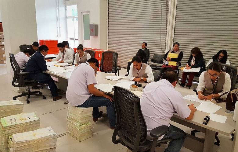 Llegan al archivo del PJEDOMEX 66 toneladas de expedientes