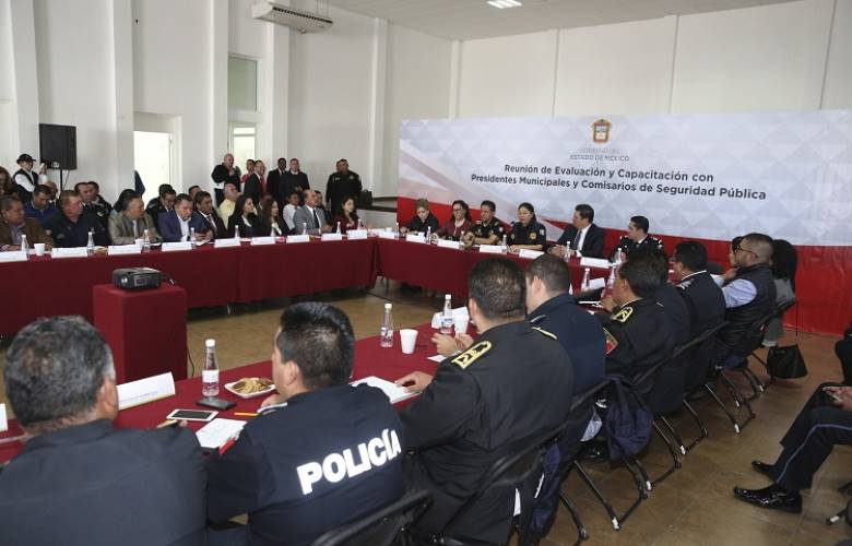 Se reúnen en Metepec alcaldes, para abordar temas de seguridad pública