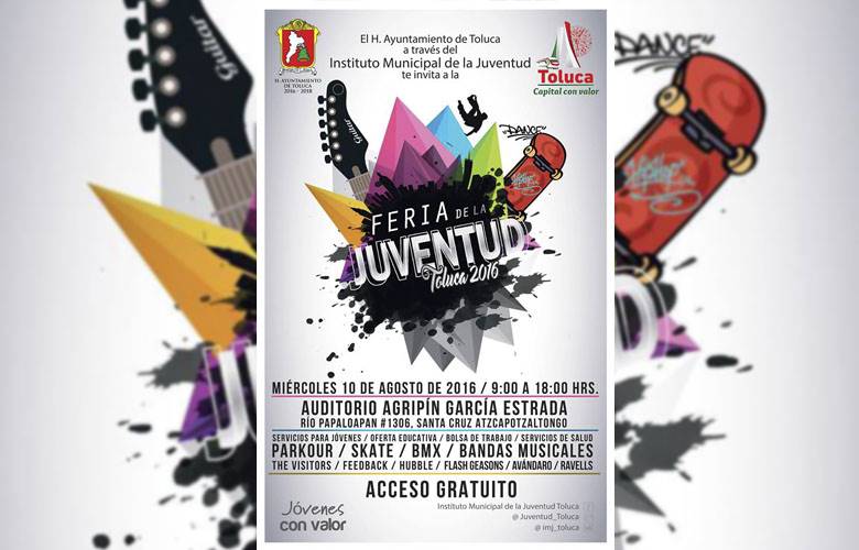 Celebrará Toluca a las y los jóvenes en su día