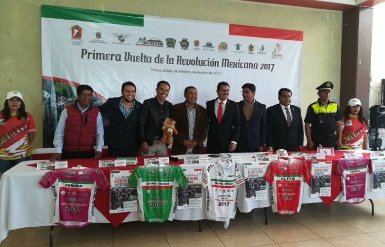 Arranca en Toluca Primera Vuelta de la Revolución Mexicana 2017
