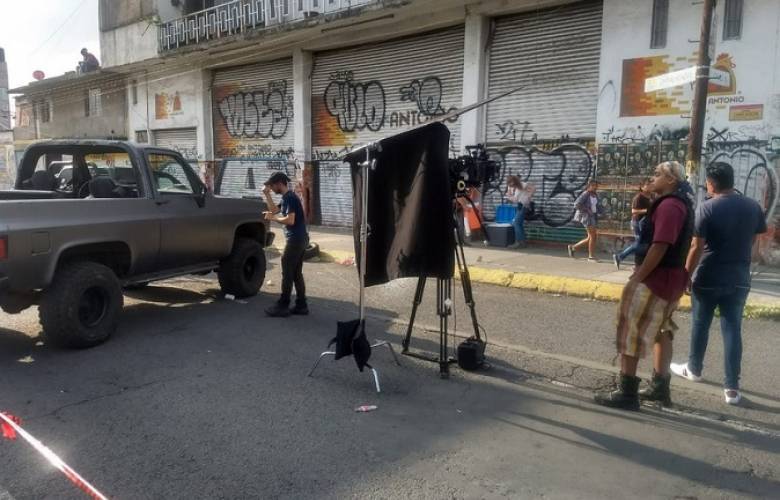 Filmación de Miniserie, causa expectación en Neza.