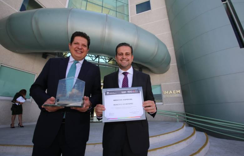  Recibe Metepec reconocimiento en el rubro de Transparencia