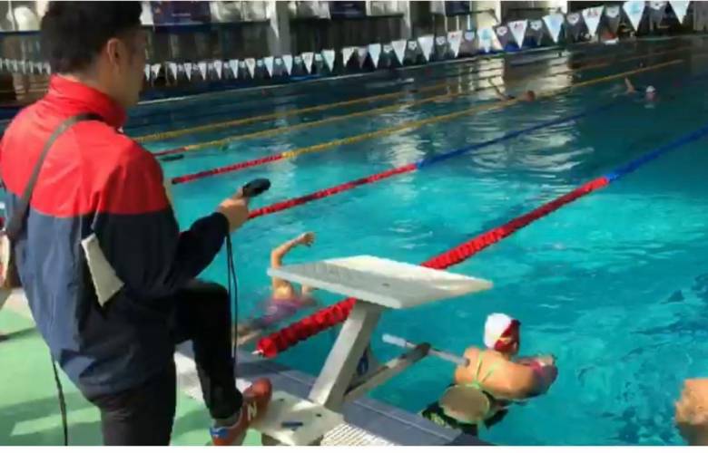 Ofrece alberca olímpica de Zinacantepec campamento para nadadores