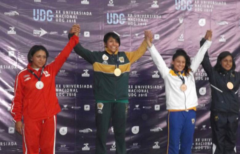 Oro y bronce para la UAEM