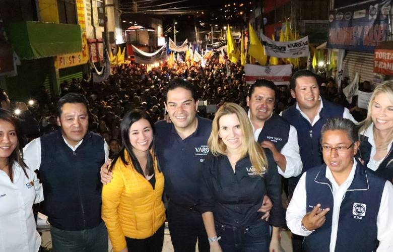 Va de nuevo Vargas del Villar por Huixquilucan 