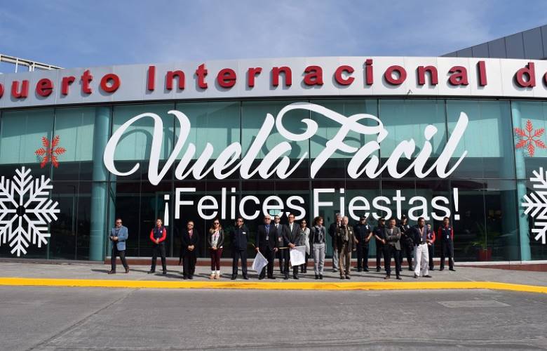 Preparado aeropuerto internacional de Toluca para temporada decembrina