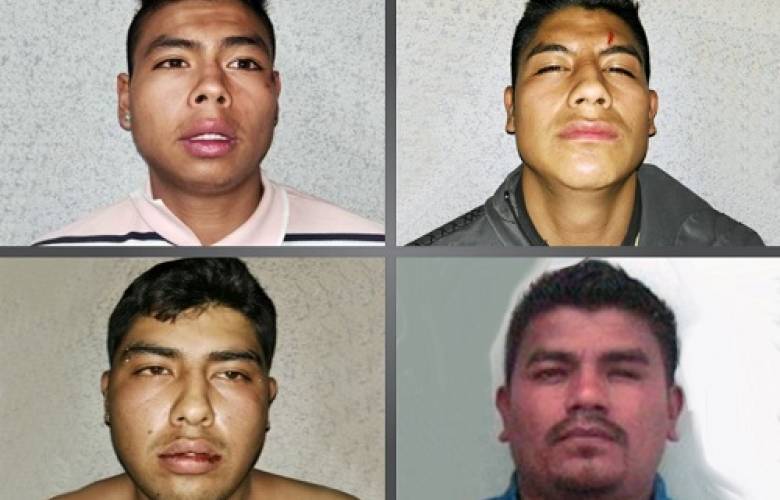 Sentencian a 110 años de cárcel a cuatro secuestradores y homicidas