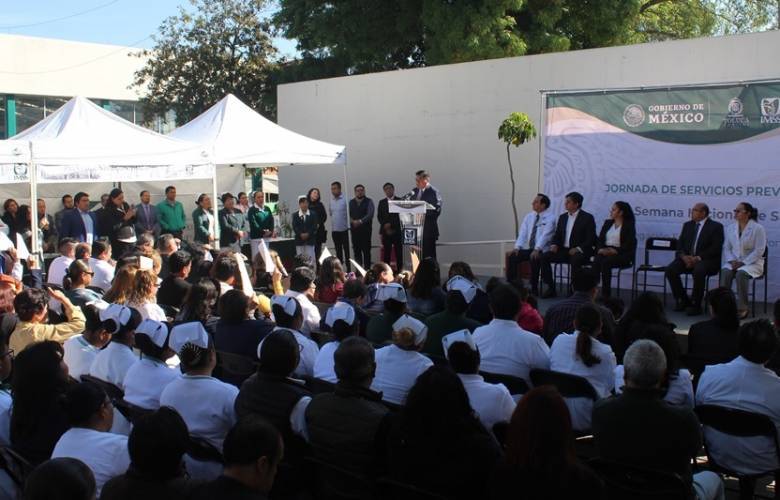 85 por ciento de avance en la primera semana nacional de salud 2019: IMSS poniente