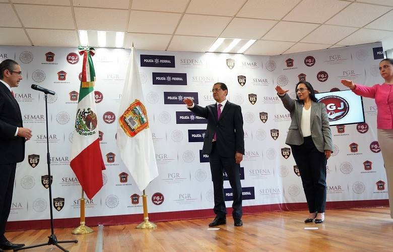 Rinde protesta fiscal especializado de combate a la corrupción de la FGJEM