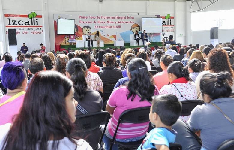 Izcalli trabaja por los derechos de las niñas, niños y adolescentes