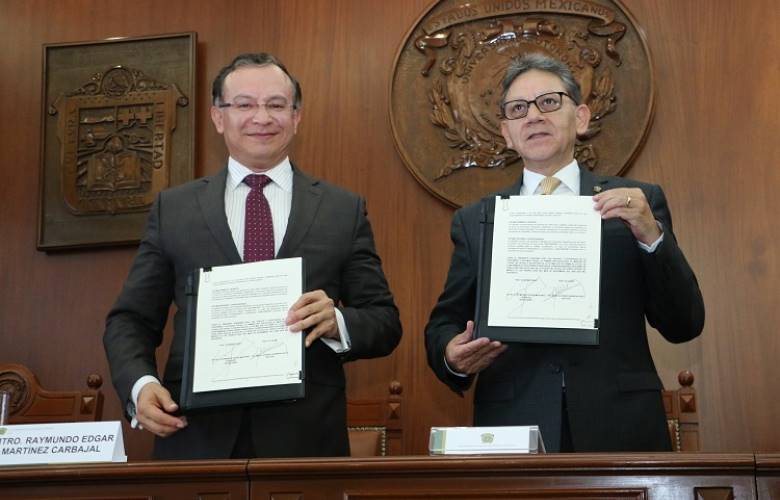 Firman convenio para mejorar servicio de transporte público