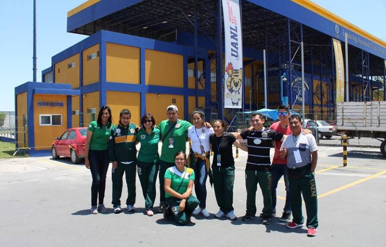 Atletas UAEM llegan a nuevo León