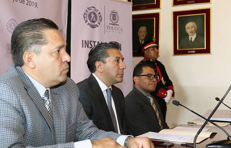 Se instala Consejo Municipal de Protección Civil de Toluca