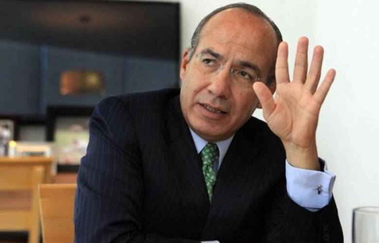 Buscará Felipe Calderón crear un partido que se rija por la ; justicia, la libertad y la democracia