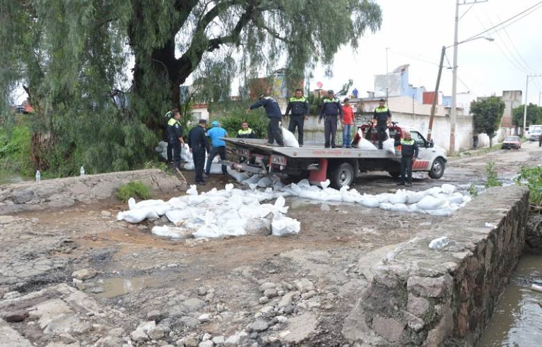 Para seguridad de la población, se incrementa desfogue de presa el ángulo