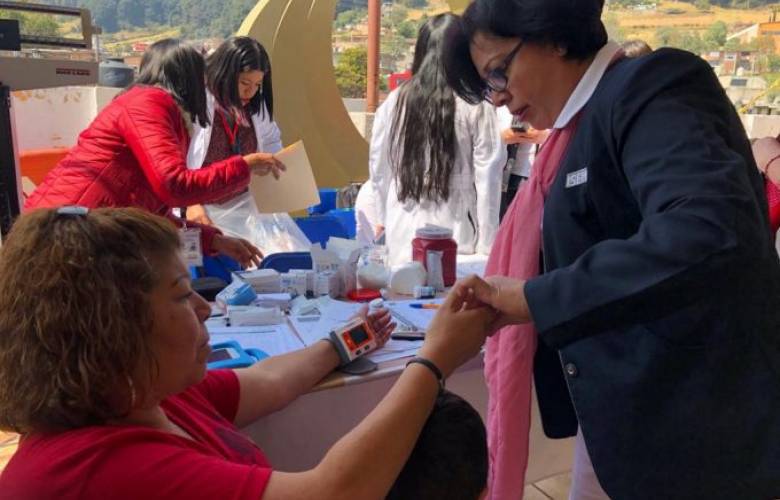 Realizan Feria de Salud en el municipio de Isidro Fabela