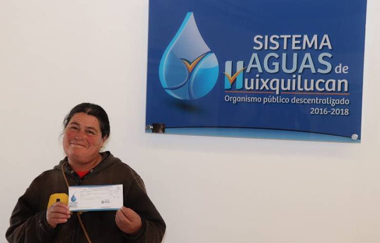 Campaña de descuentos en el pago de agua en Huixquilucan