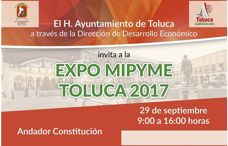 Prepara Toluca Expo MIPyME 2017