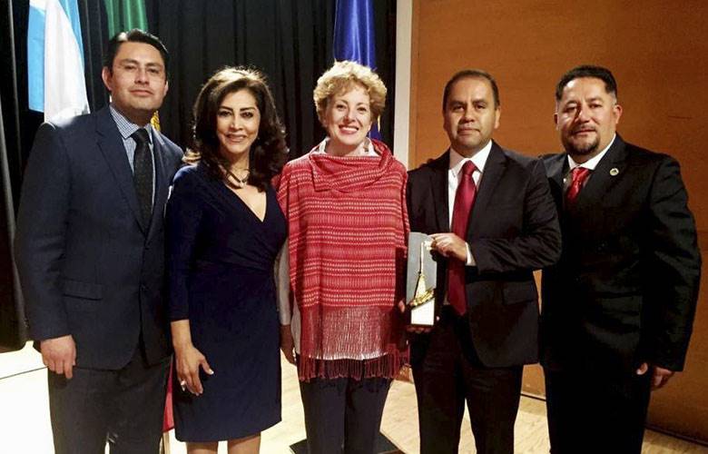 Recibe Metepec distinción internacional