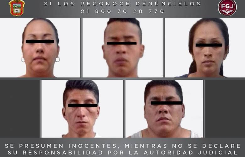 Detienen la fiscalía general presuntos extorsionadores
