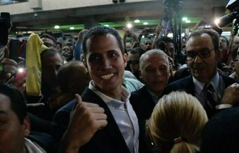 Regresó Guaidó a Venezuela