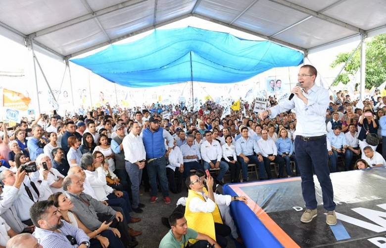 Tras abandono del Gobierno federal, asume Ricardo Anaya compromiso de seguridad con Tamaulipas