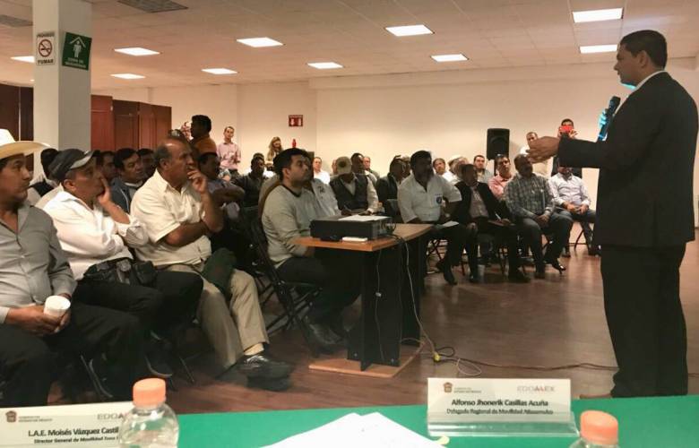 Inicia el ordenamiento del transporte en el Estado de México 
