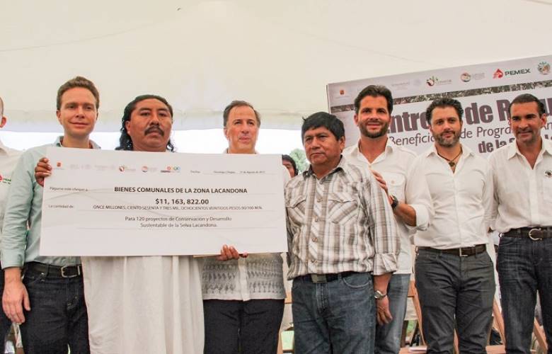 Recibe selva lacandona recursos a perpetuidad para su conservación