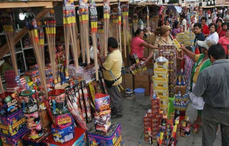 Llevan a cabo visitas de seguridad  en talleres y centros de comercialización de Pirotecnia en el EDOMÉX