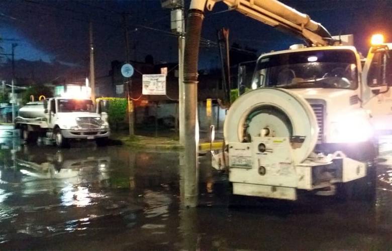 Reporta CAEM acciones por las lluvias intensas de la semana pasada