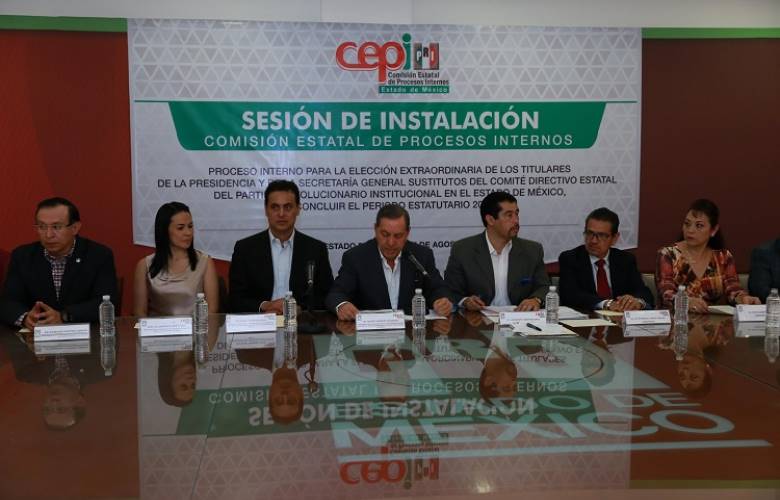 Emite PRI mexiquense convocatoria para elección extraordinaria de su dirigencia