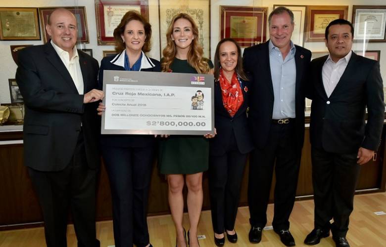 Registra Edoméx recaudación histórica en beneficio de Cruz Roja mexicana