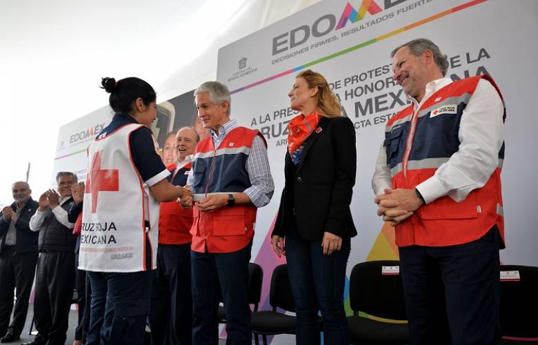 Ponen en marcha la Colecta Nacional 2018 de Cruz Roja en el Estado de México