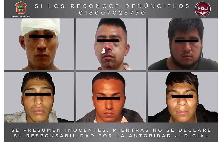 Vinculan a proceso a seis sujetos investigados por robos de vehículos en el valle de México y la zona oriente