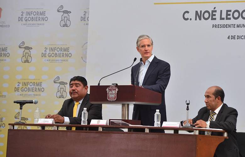 Propone Alfredo del Mazo dejar a un lado ideologías políticas y trabajar unidos por bienestar de mexiquenses