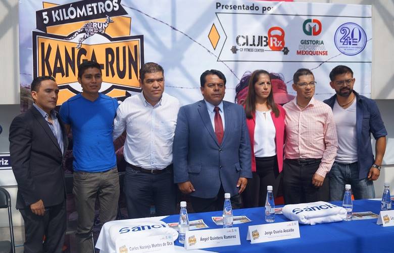 Presentaron la kanga run en Toluca