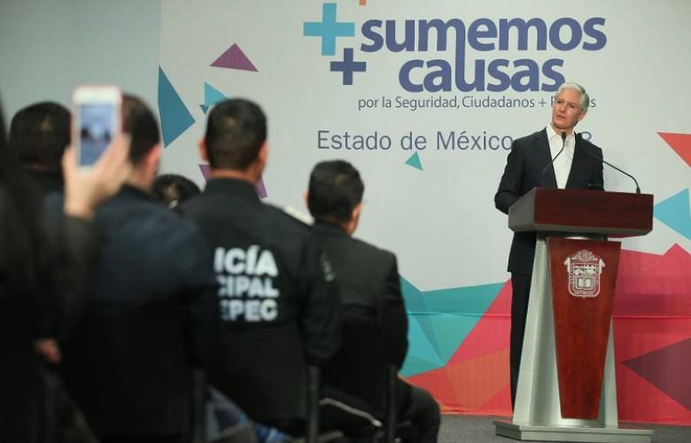 Trabajamos para dar más seguridad a los mexiquenses: Alfredo Del Mazo