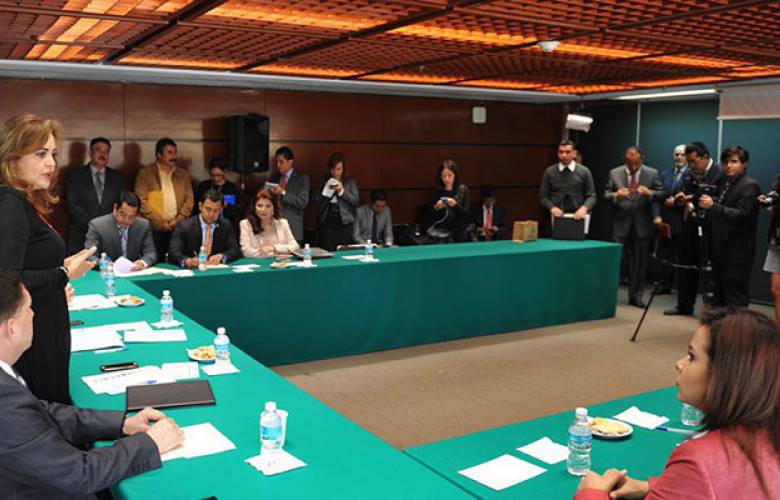 Rinden protesta diputados federales del grupo mexicano de parlamentarios para el hábitat