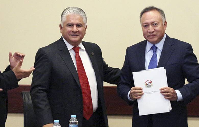 Recibe secretaría de finanzas pliego petitorio de asuntos económicos 2016 del suteym