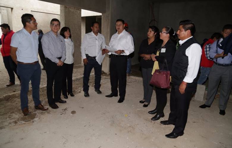 Supervisó Abraham Saroné construcción de Casa Estatal de Fomento a la Lectura e Investigación