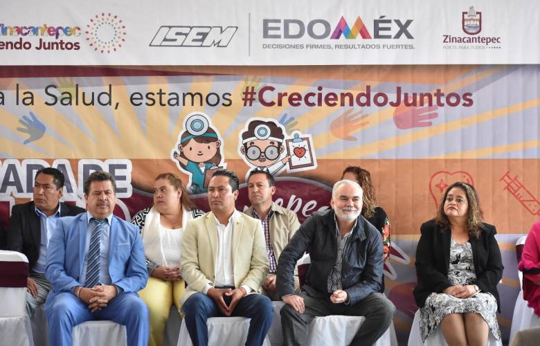 Benefician con acciones de medicina preventiva en Zinacantepec