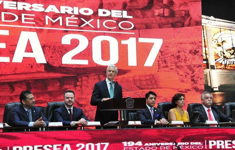 Llama Alfredo Del Mazo a trabajar por la transformación política, social y económica del edoméx