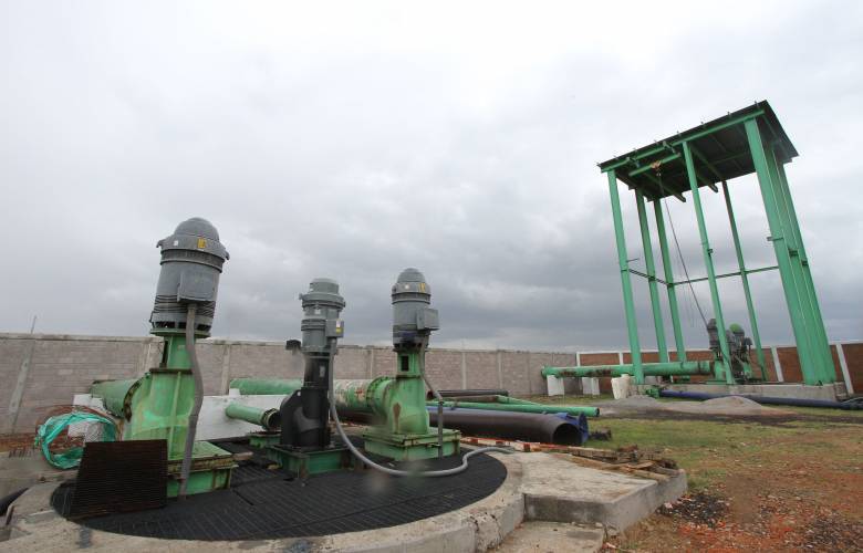 Reequipan 10 plantas de bombeo en Chimalhuacán      