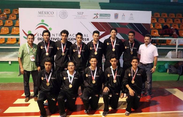 Gana Edoméx primer lugar general del encuentro nacional deportivo indígena 2018