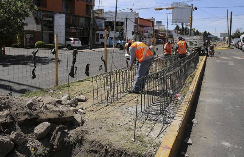 Con la modernización de vialidades en Metepec mejorará  la movilidad y seguridad
