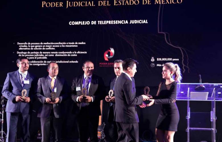 Reconocen por innovaciones al Poder Judicial del Edoméx